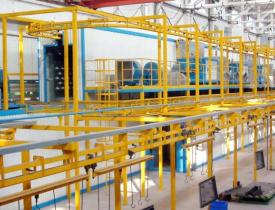 粉末噴塑流水線怎樣才能減少噴涂廢粉？